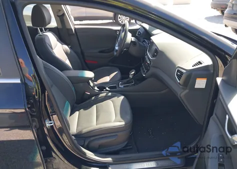 2019 Hyundai Ioniq Plug-In Hybrid Limited из США, поврежденный, VIN KMHC75LD7KU108045